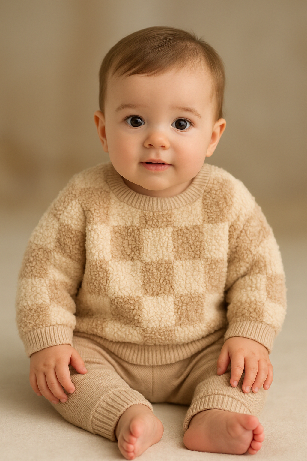 Baby Fleece Top and Joggers Set