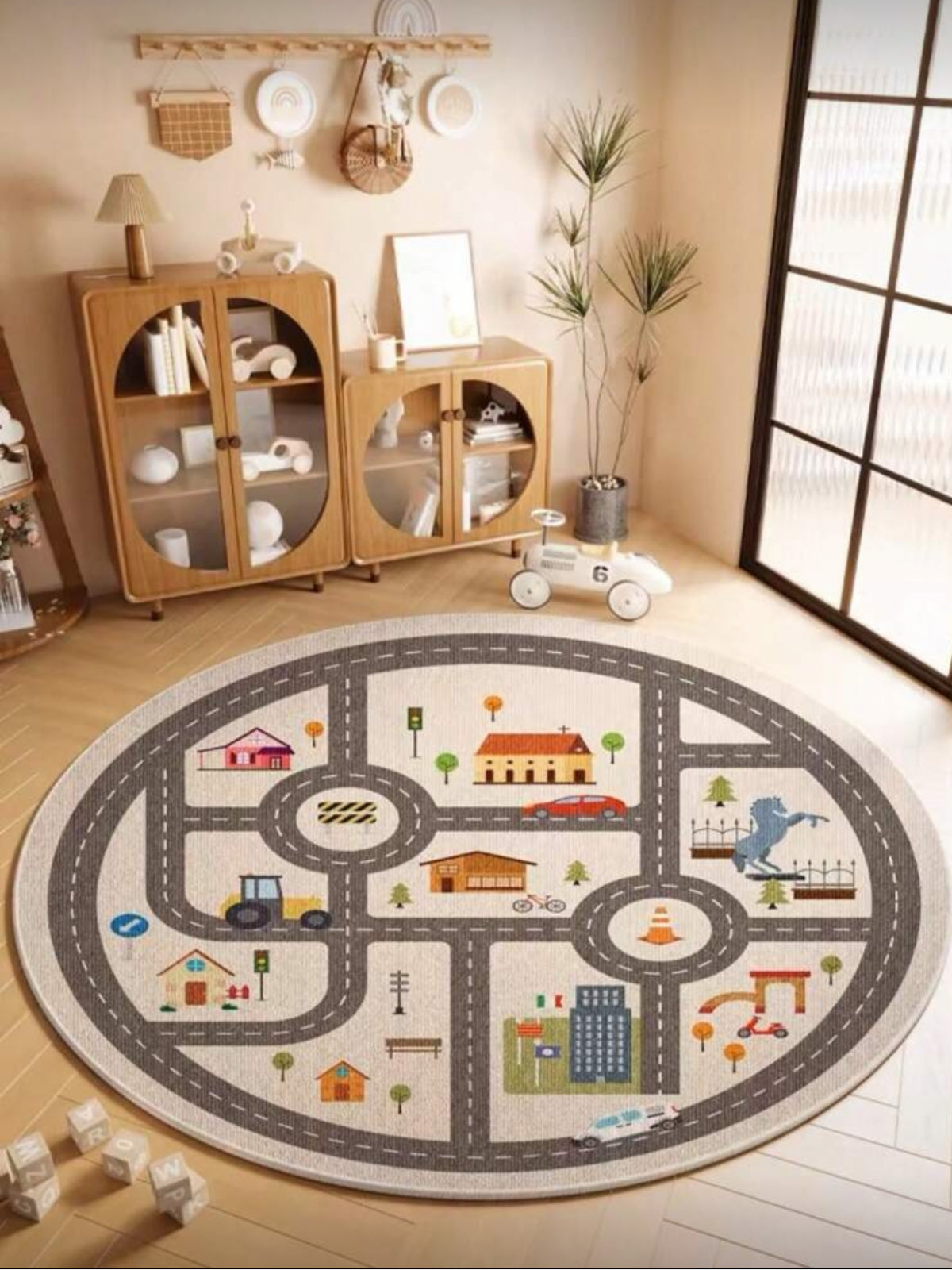 Car Pattern Rug