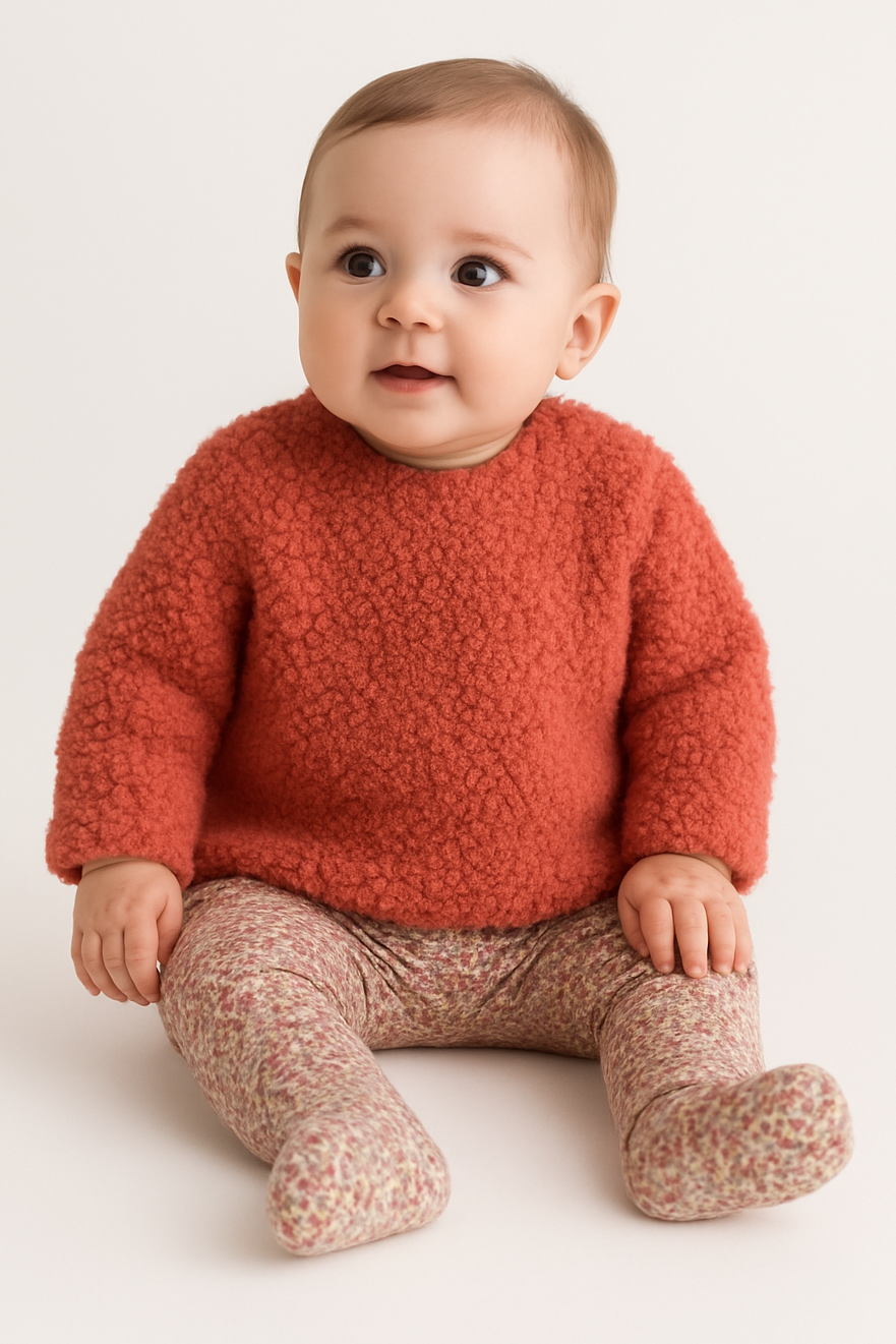 Baby Fleece Top and Legging Set