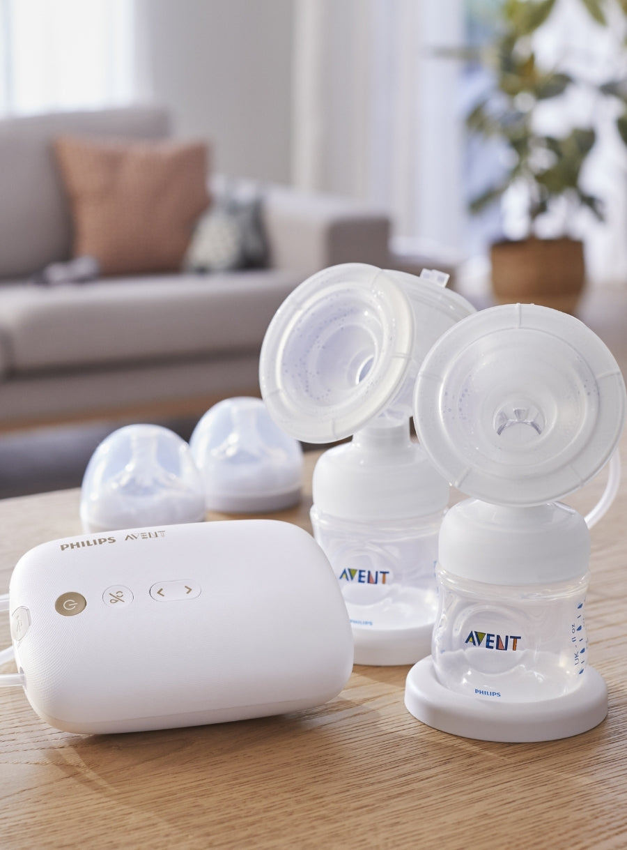 AVENT DOUBLE ELECTRIC BREAST PUMP CORDLESS