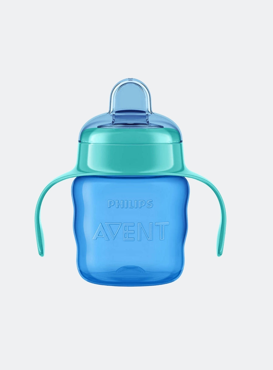 AVENT EASY SIP CUP 200ML 6M+ - GREEN AND BLUE