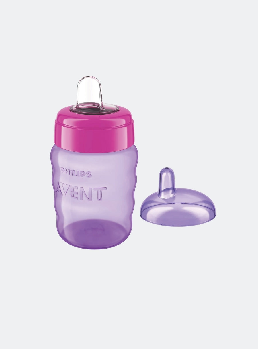 AVENT EASY SIP CUP 260ML9M+ - RED / PURPLE