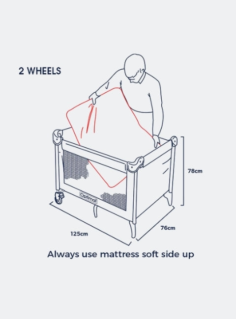 Baby Playpen (76x125 cm)