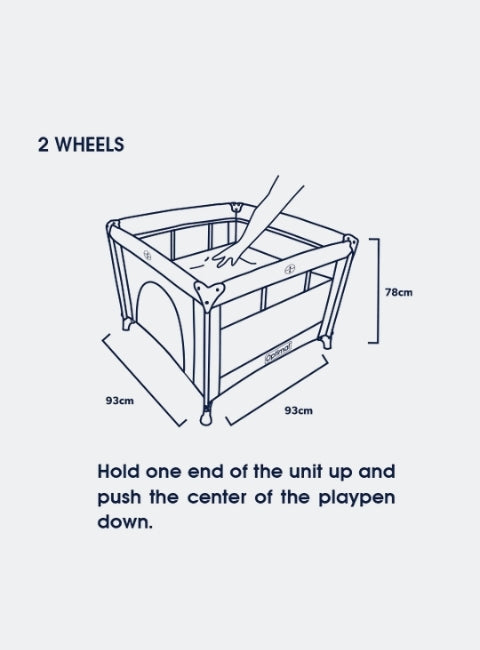Baby Playpen (93x93 cm)