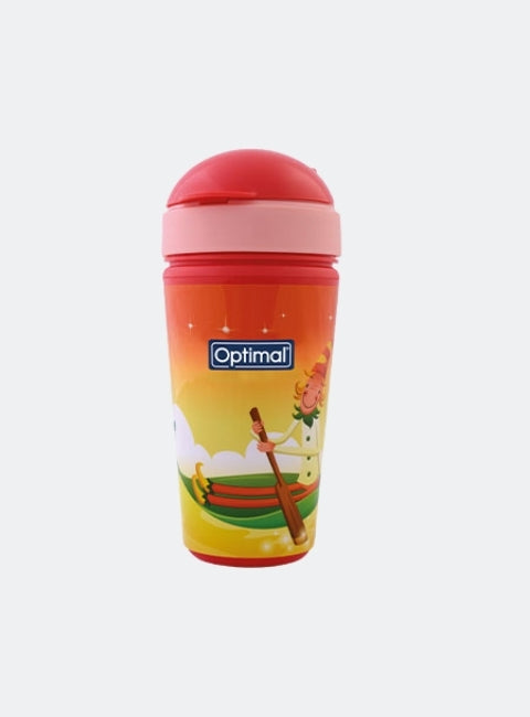 Silicone Straw Cup (350ML)