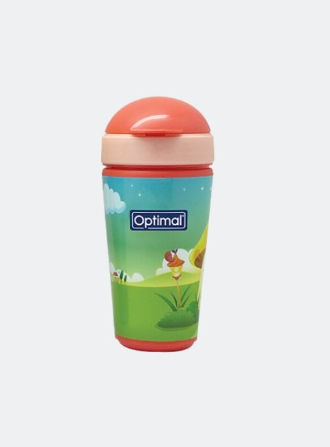 Silicone Straw Cup (350ML)