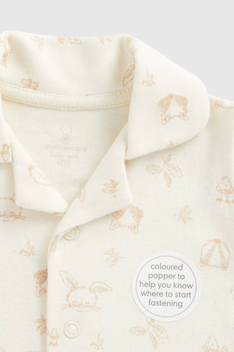 Woodland Sleepsuits- 2 Pack