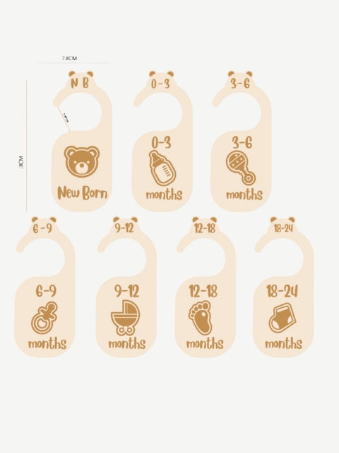 baby 7 pc closet hanger