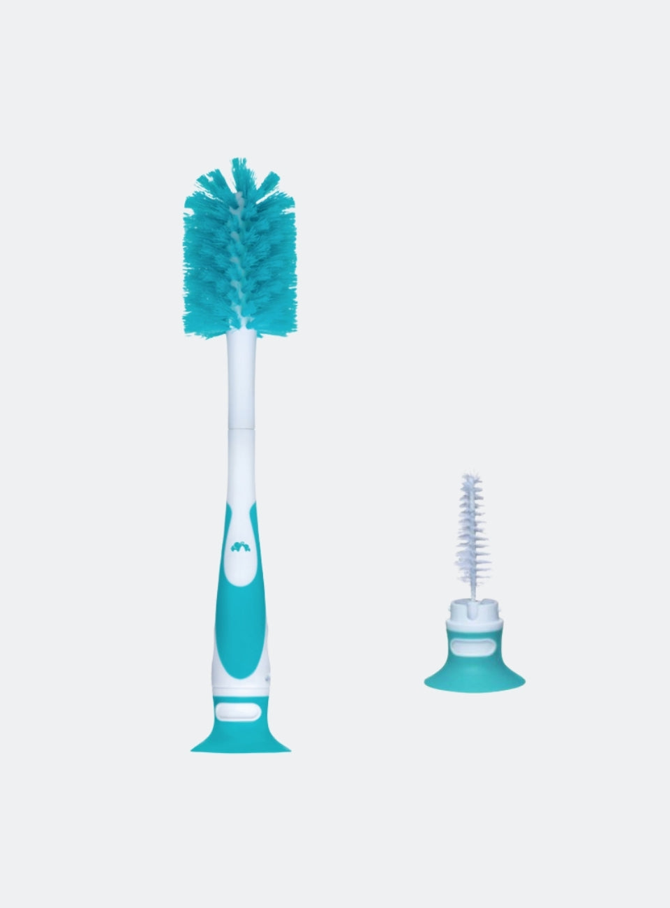 2 In 1 Bottle Brush with suction cup + teat brush