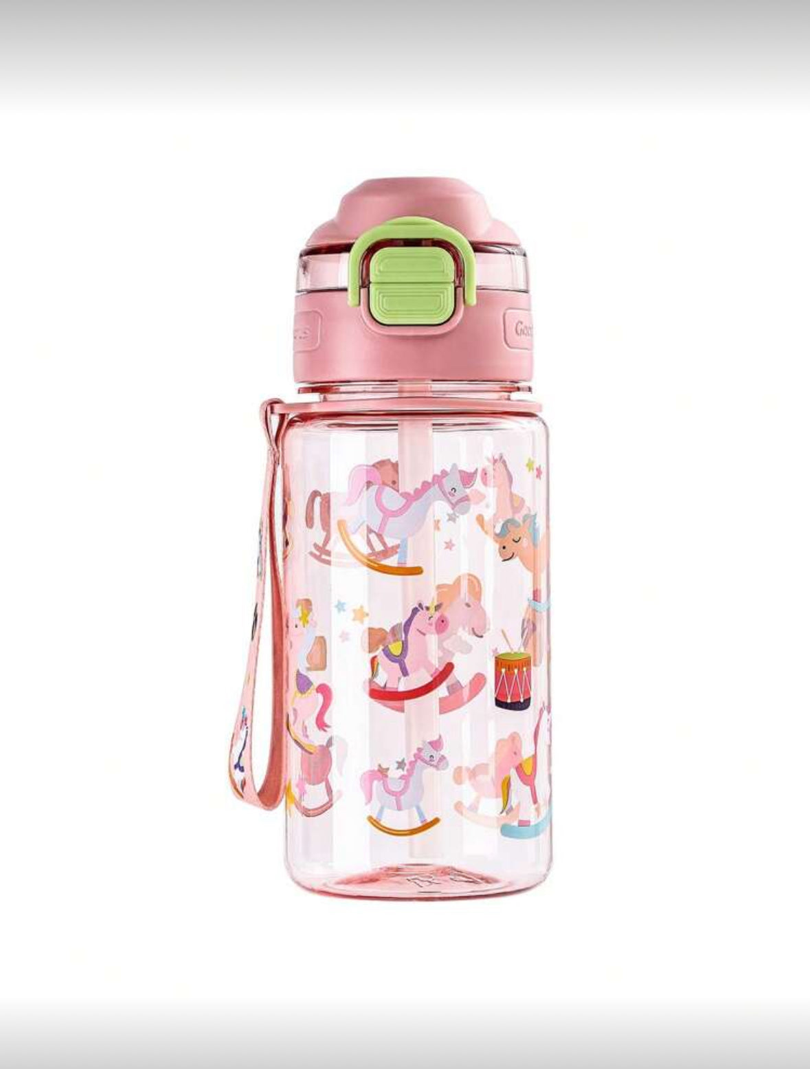 Back to School Unicorn Girl Baby Bottle
