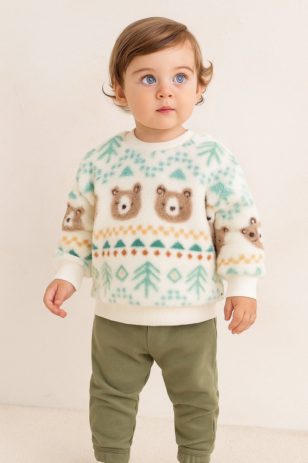 Baby Fleece Top and Joggers Set