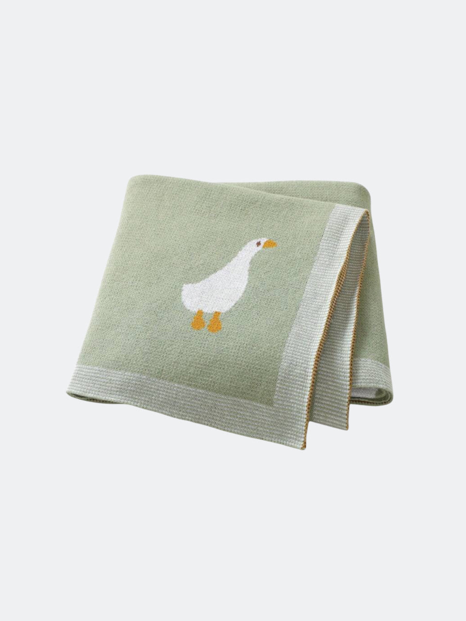 Baby Duck Print Blanket