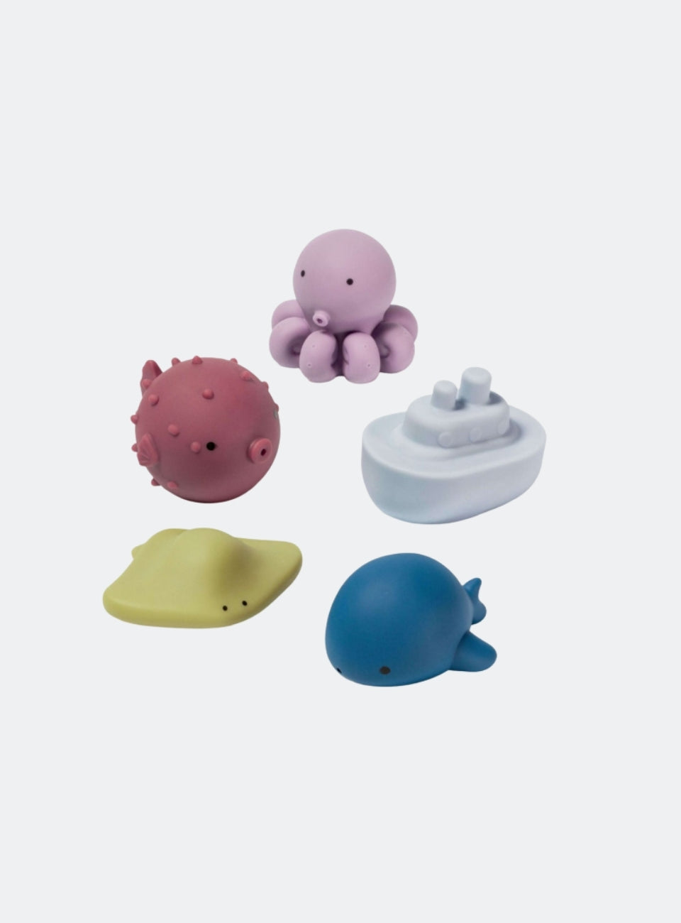 Bath Toys Splitto 5’s+storage net