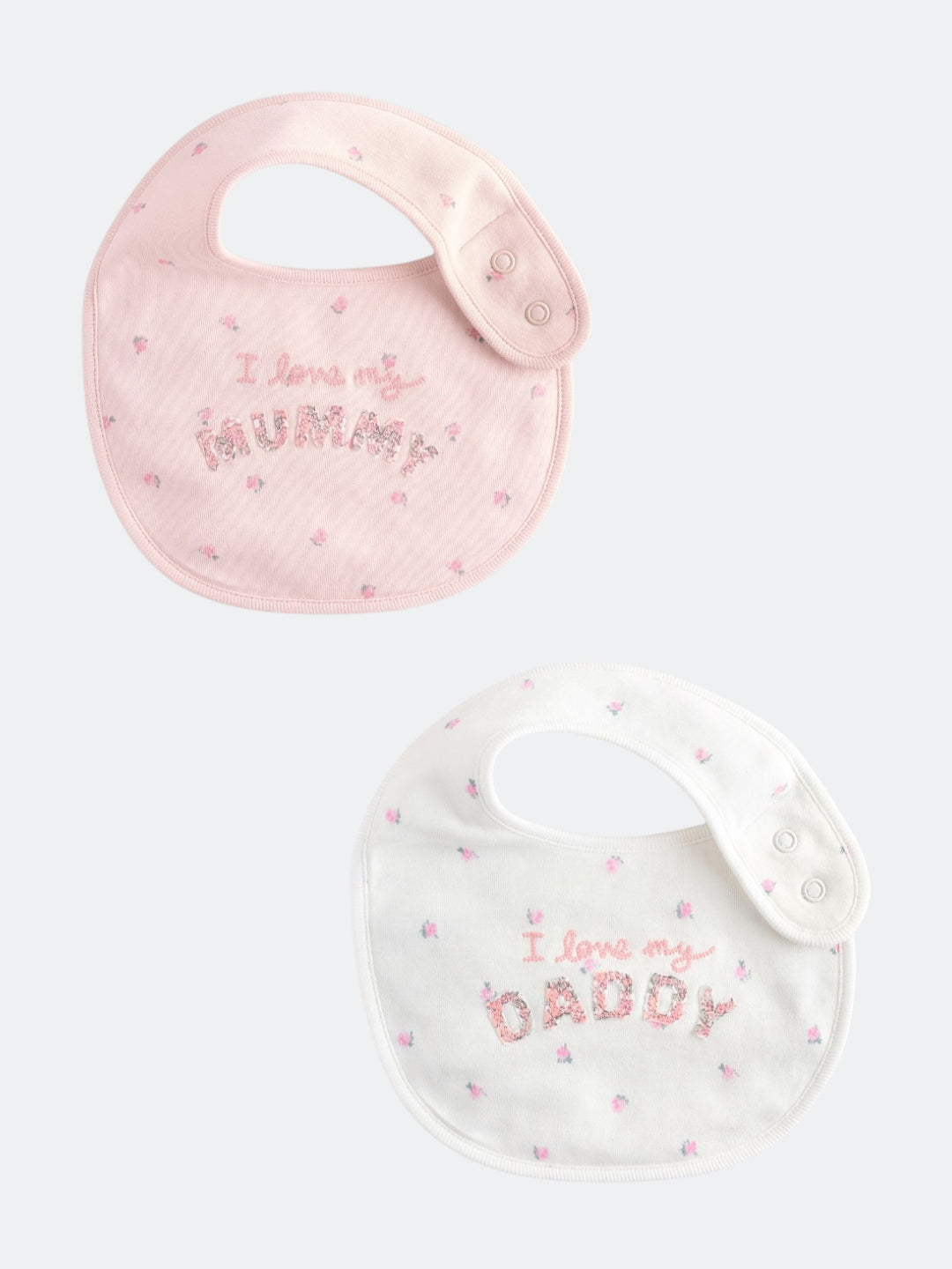 Daddy and Mommy Bibs