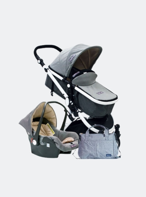 Infant Car Seat + Stroller Set+ Mom & Baby Bag