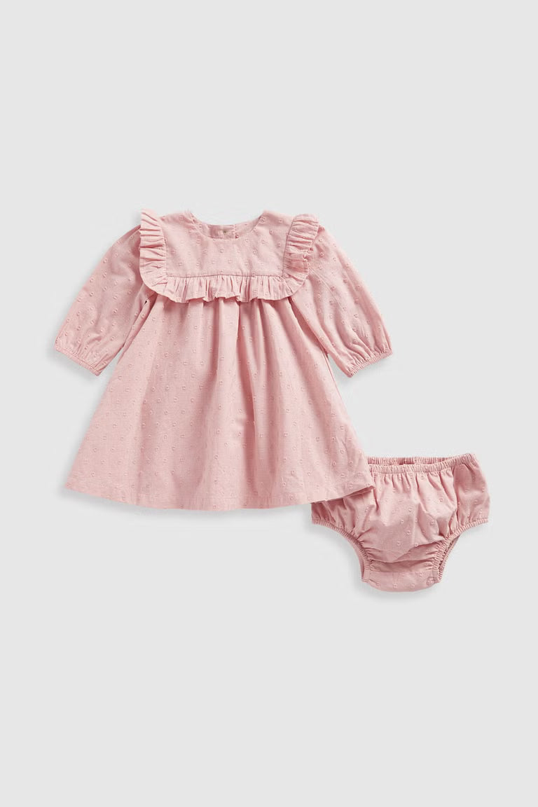 Pink Woven Dress