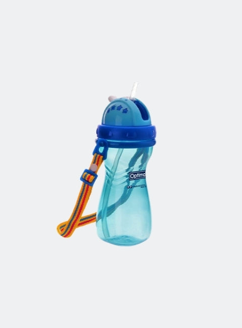 Silicone Straw Bottle 400ML