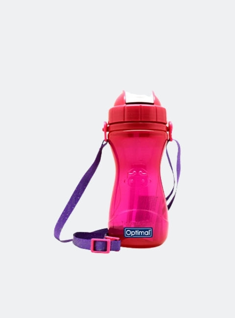 Silicone Straw Bottle 500ML