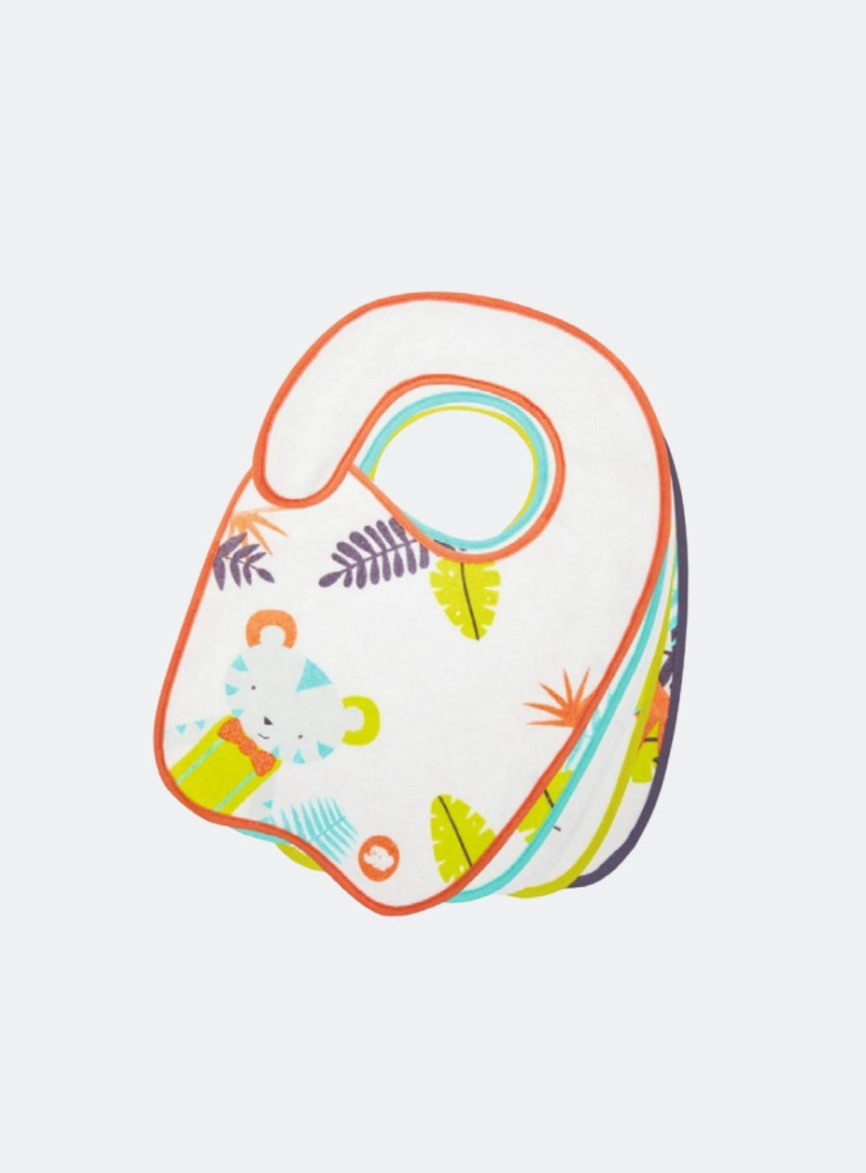 Sponge Bib Size 1/2 Jungle vibes