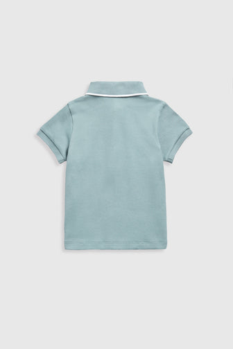 Waffle Polo Shirt