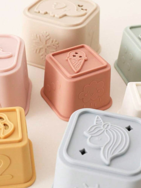 baby Silicone Stacking Cups Set Of 11