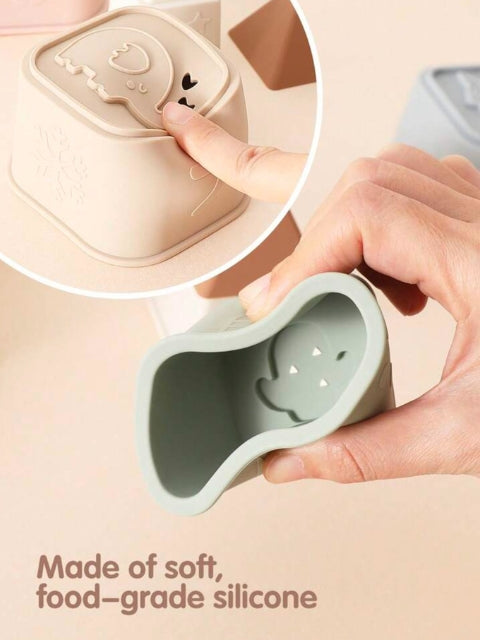baby Silicone Stacking Cups Set Of 10
